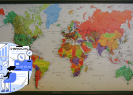 electronic invoicing worldwide map