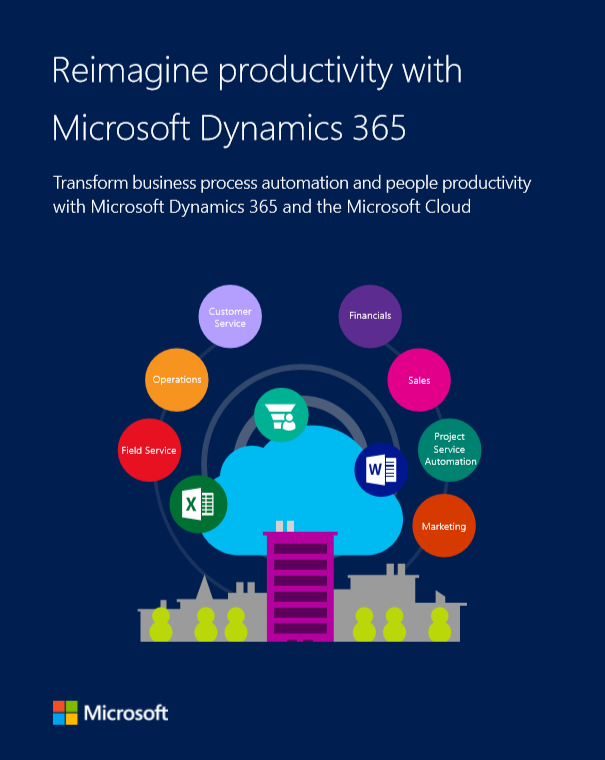 ebook about reimagine productivity with Microsoft Dynamics 365 in Malaysia and Singapore