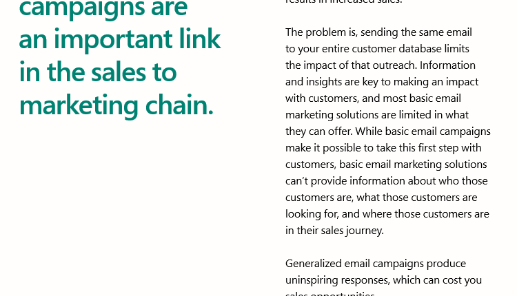 Top Signs You Have Outgrown Basic Email Marketing - Ebook 1