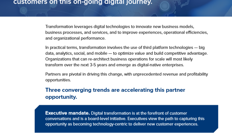 Microsoft Digital Transformation Opportunity - Ebook 2