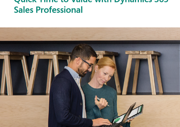 Give Your Sales Team the Winning Edge: Quick Time to Value with Dynamics 365 Sales Professional - Ebook 1