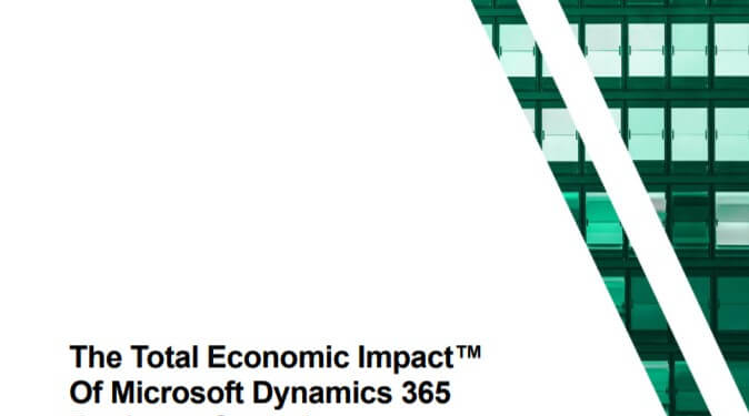 The Total Economic Impact™ Of Microsoft Dynamics 365 Business Central