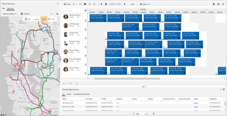 enable smart scheduling and routing for field technicians with dynamics 365 field service