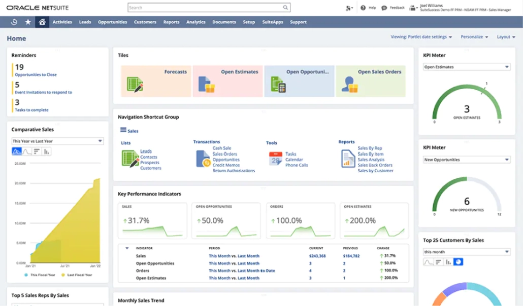 Oracle NetSuite best manufacturing erp malaysia