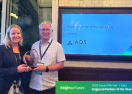 ADS Won insightsoftware's Regional Partner of the Year Award for 2023 1
